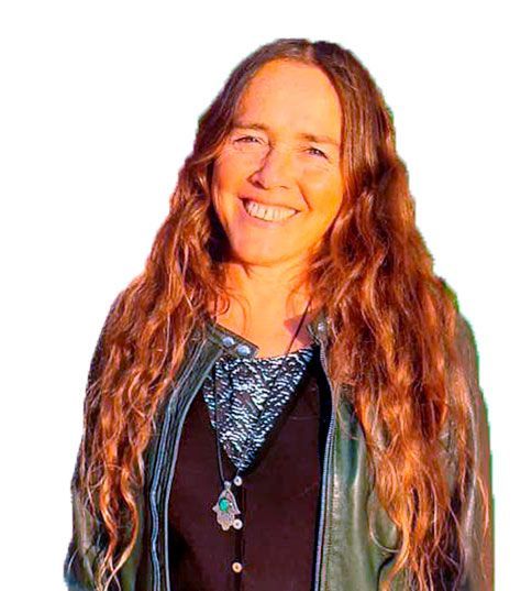 Woman smiling